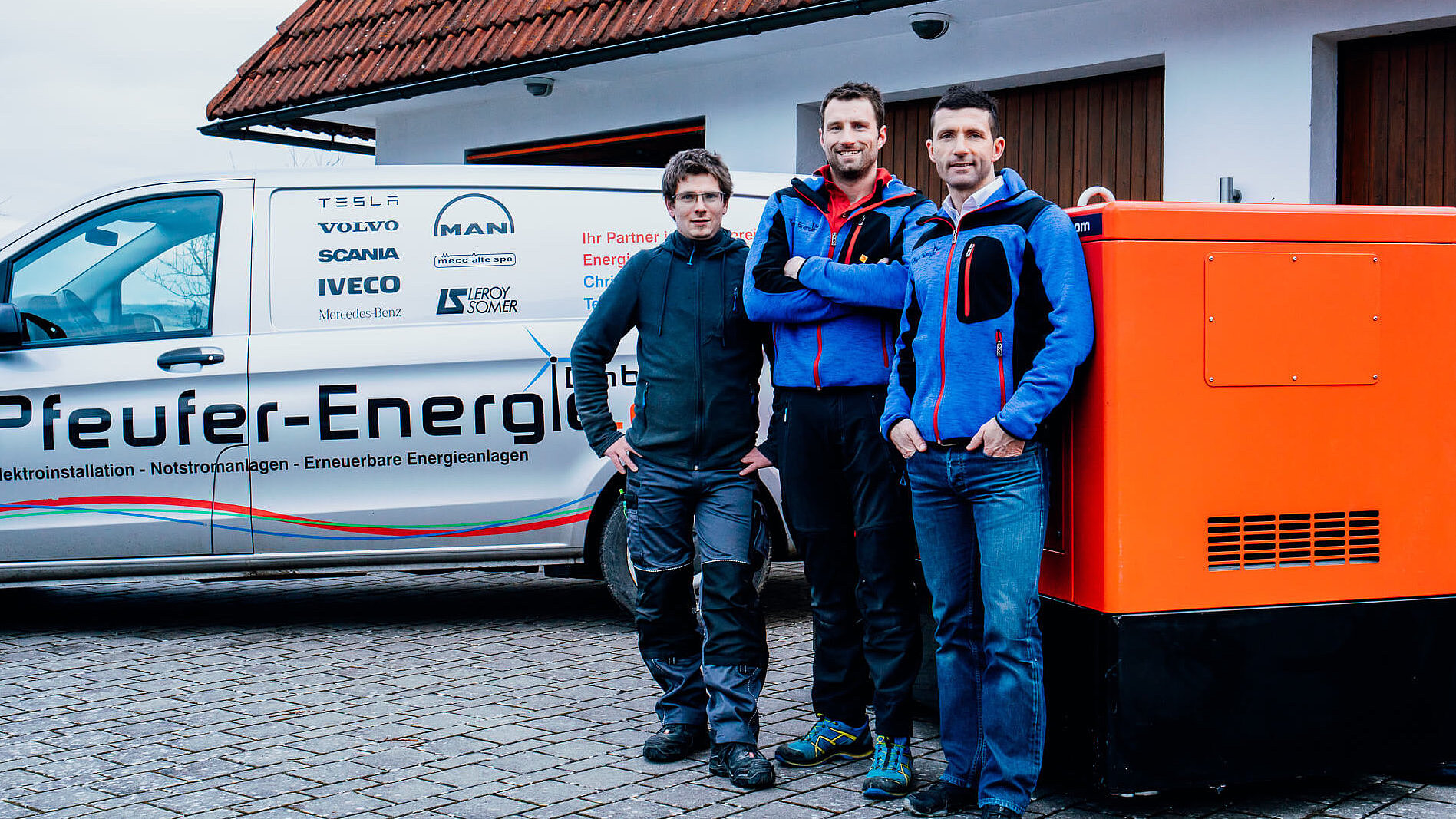 Das Team von Pfeufer Energie GmbH freut sich auf Ihre Bewerbung zum Stellenangebot Elektroniker (m/w/d)